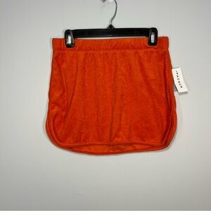 NEW Pacsun Skirt Womens Small Orange Mini LA Hearts Lounge Athleisure Casual